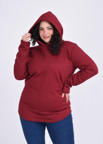 Buzo Jersey con Piel