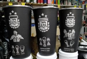 Vaso Fernet Afa Campeon de América 1l Aluminio