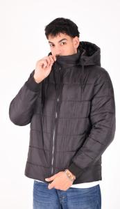 Campera Inflado con Piel - Miniatura 2