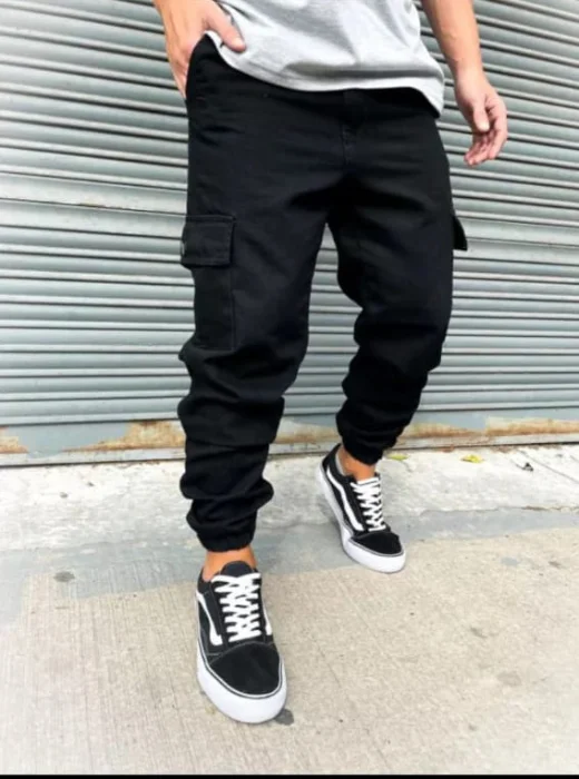 Jogger Cargo de Jeans