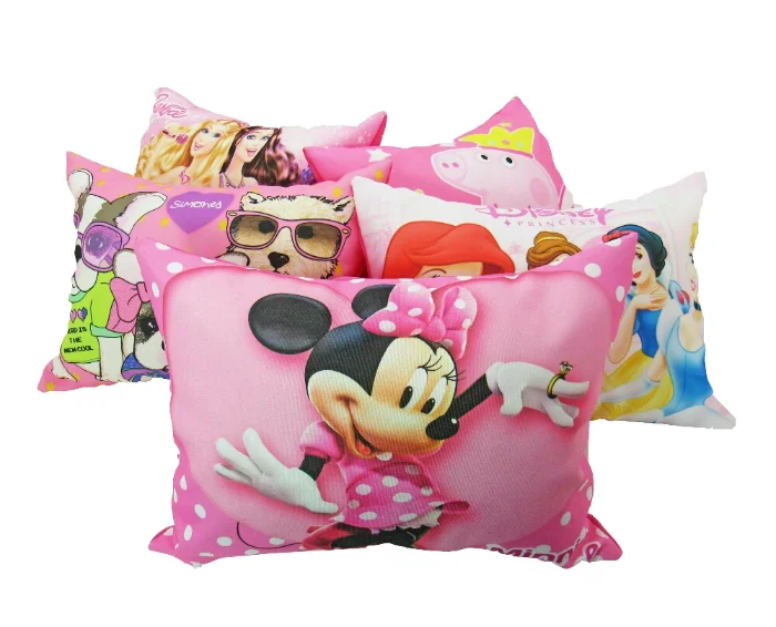 Almohadas Infantiles 40x30cm Funda Desmontable  Más Relleno