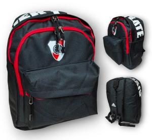 Mochila Nacional de River Plate, 42cm X 31cm X 15cm Aproximado, Marroquíneria