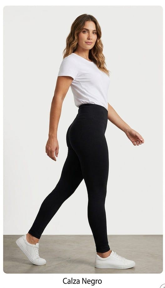 Calza Algodón Peinado con Lycra - Imagen 2