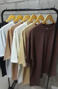 Remera Oversize Algodón Peinado