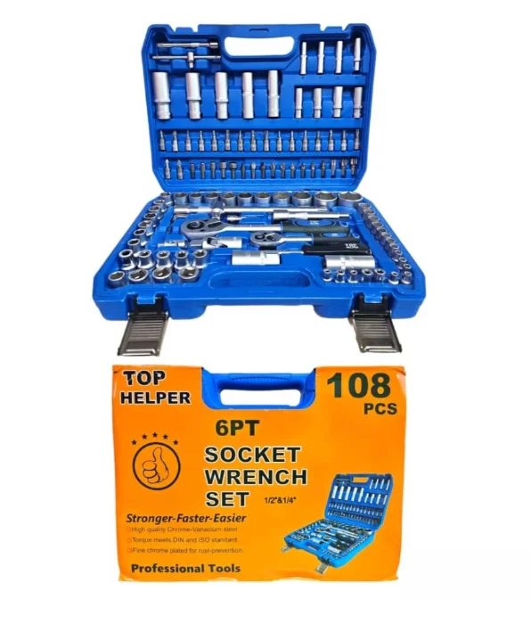 Set Juego de Tubo Bocallaves 108pcs 1/2-1/4 (108pcs)