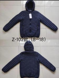 Campera Importada Escolar Piel Abrigo Colegial Azul Negra T 8/18 la Tienda de Yuyu - Miniatura 3
