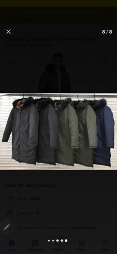 Camperón Largo, Unisex, Reversible Marca Booty, Impermeable - Miniatura 2