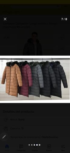 Camperón Largo, Unisex, Reversible Marca Booty, Impermeable - Miniatura 3