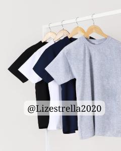 Remera Lisa Algodón Peinado