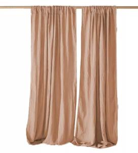 Cortinas Gasa Algodón Premium 2 Paños 1.45x2.10 Mts