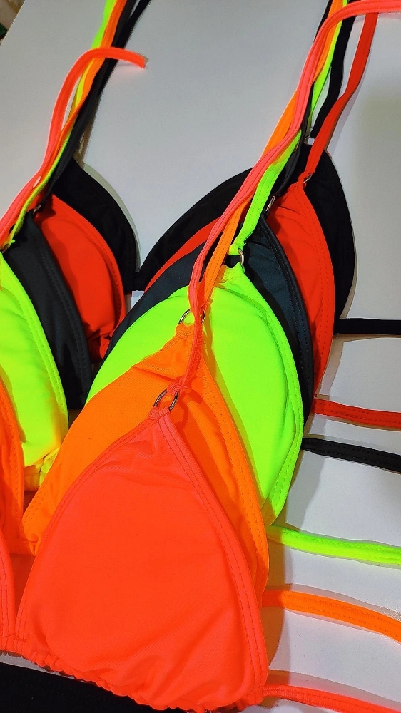 Bikini Triángulo con Less Regulable Taza Desmontable (125) - Imagen 7