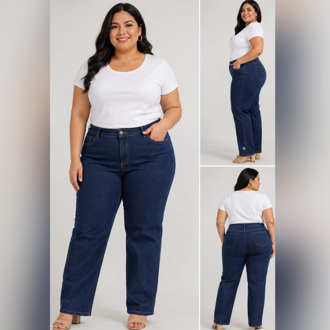 Pantalón Clásicos Rectos Elastizados de Damas - Imagen 2