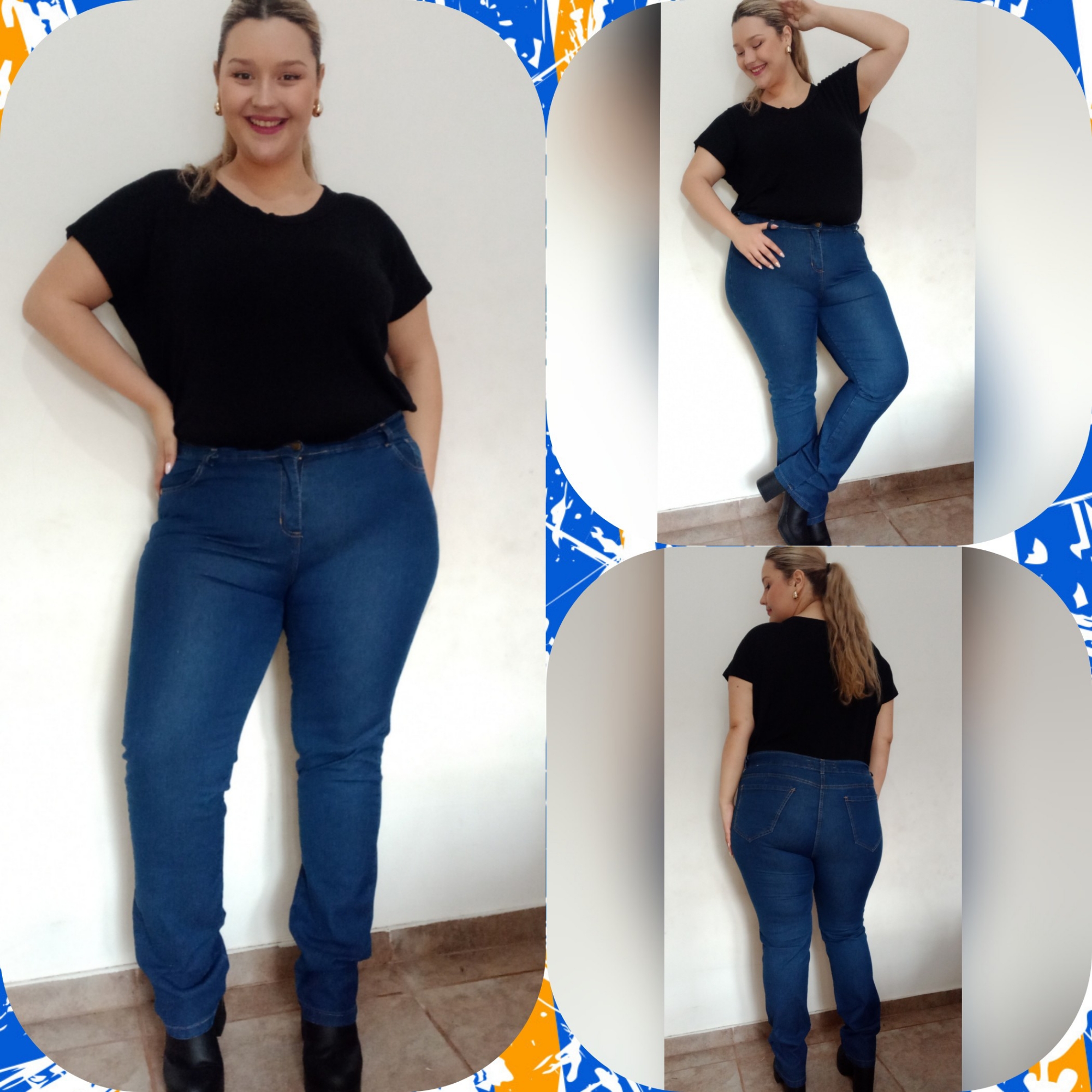 Pantalón Clásicos Rectos Elastizados de Damas - Imagen 3