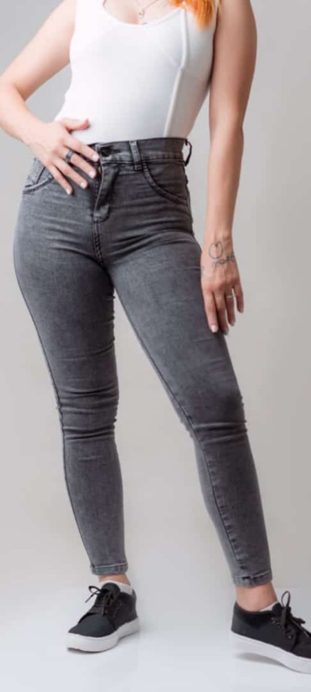 Jeans Gris Nevado - Imagen 1