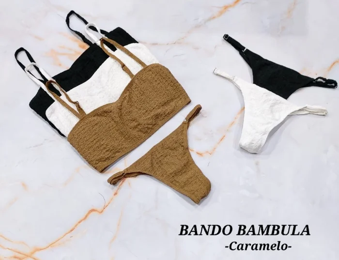 Bikini Bando Bambula Caramelo