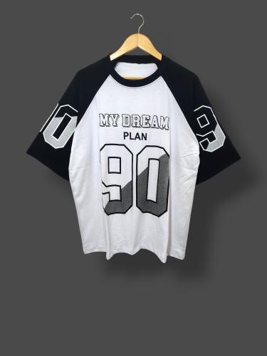 Remerones Oversize Numero Manga Ranglan Futbol Americano Beisbol - Miniatura 6
