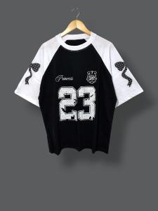 Remerones Oversize Numero Manga Ranglan Futbol Americano Beisbol - Miniatura 5