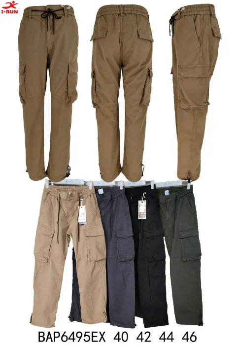 Pantalón Cargo Gabardina Importado