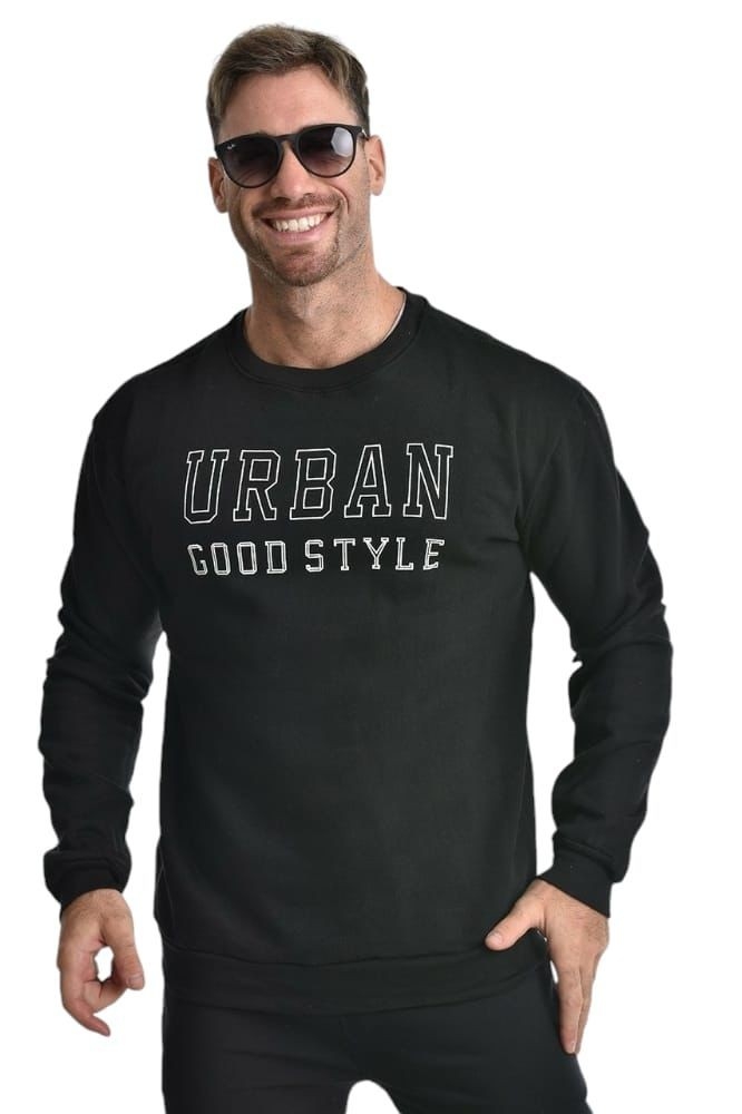 Buzos Cuello Redondo Hombre Doble Friza Premium - Imagen 1