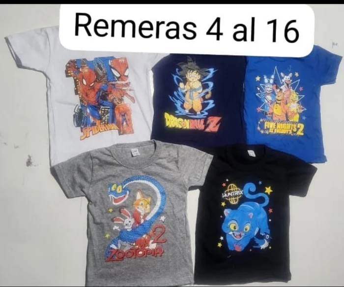 Remeras Nene