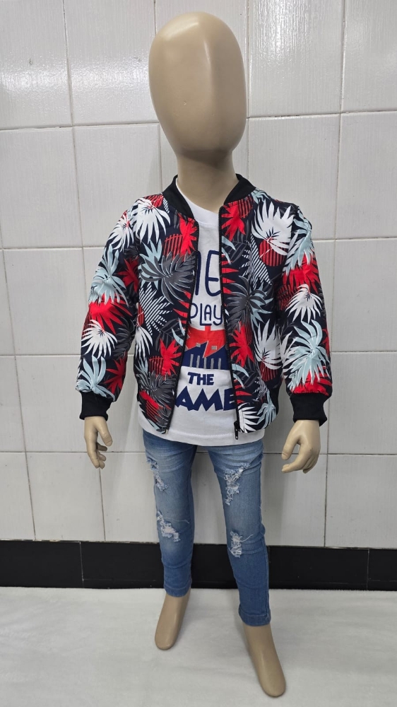 Camperas Estampados con Bolsillo de Bebé - Imagen 1