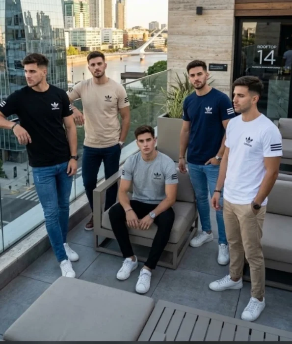 Remeras Ad ,algodón Peinado