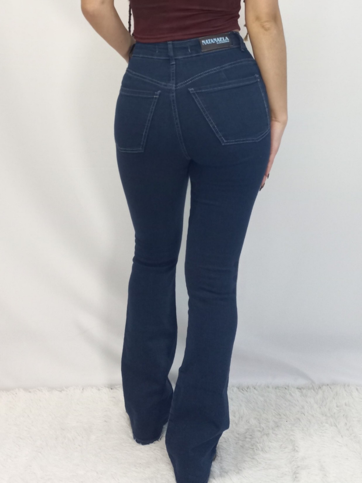 Jean Oxford Azul (tiro Alto) - Imagen 3