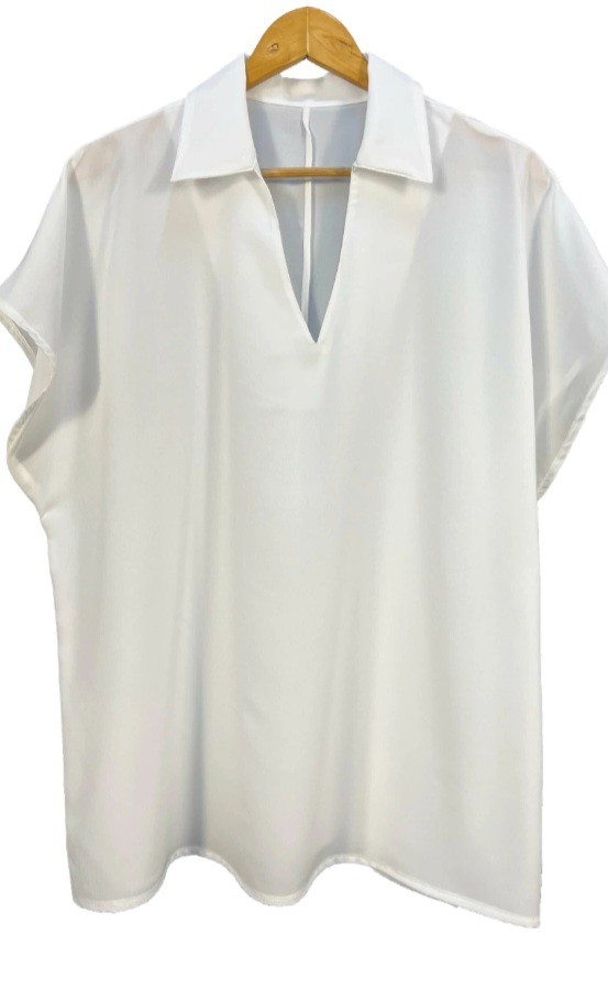 I780- Blusa de Gasa con Cuello - Imagen 4