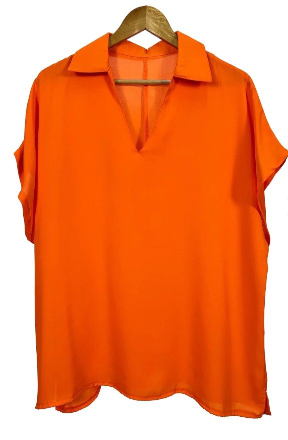 I780- Blusa de Gasa con Cuello - Imagen 5