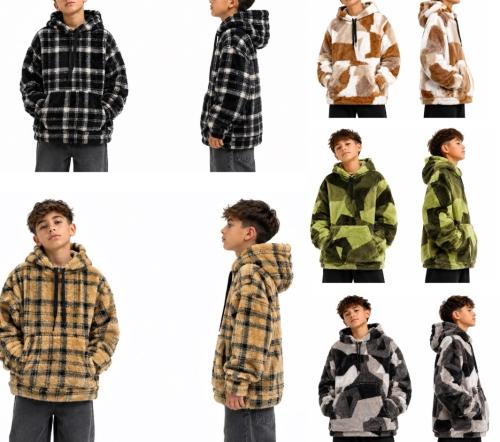 Buzo Oversize Niño Corderito Estampado