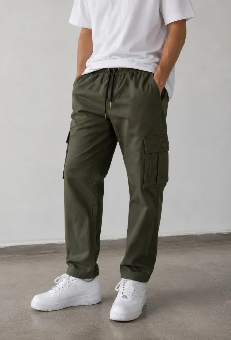 Pantalón Cargo  Recto