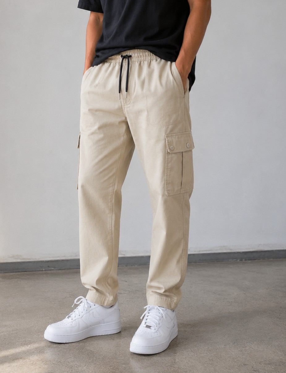 Pantalón Cargo Recto - Imagen 2