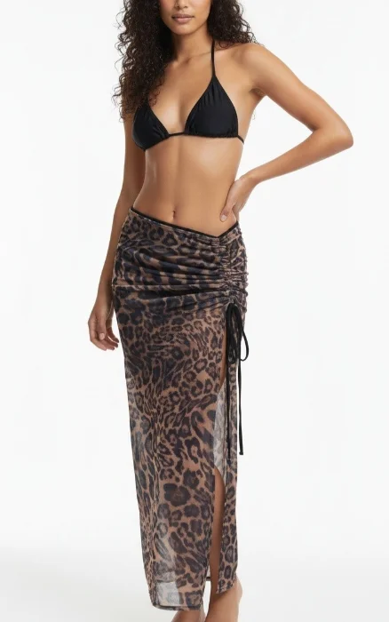 Polleras Largas Tul Print