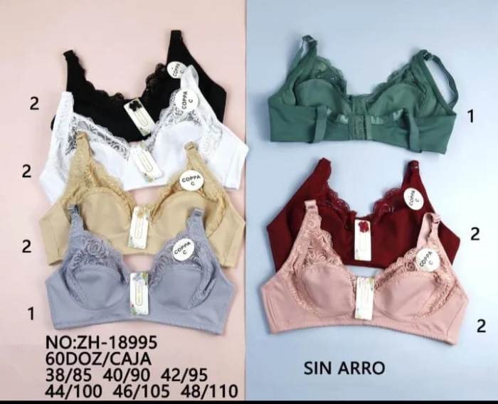 Corpiño sin Aro sin Relleno