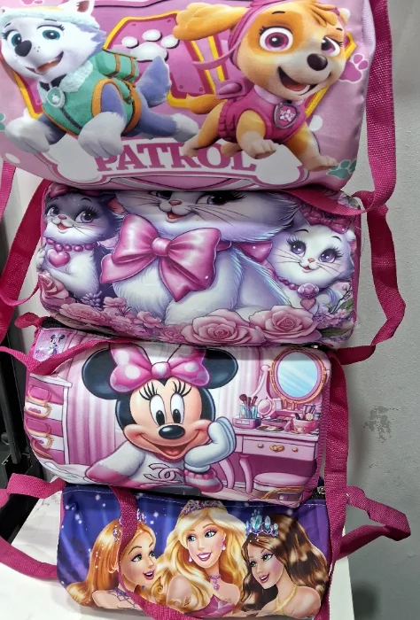 Bolsos Tubo Personajes