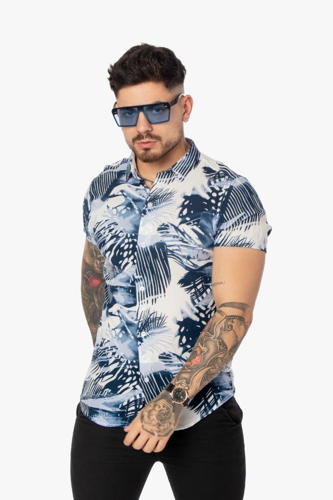 Camisa Fibrana Manga Corta - Imagen 2