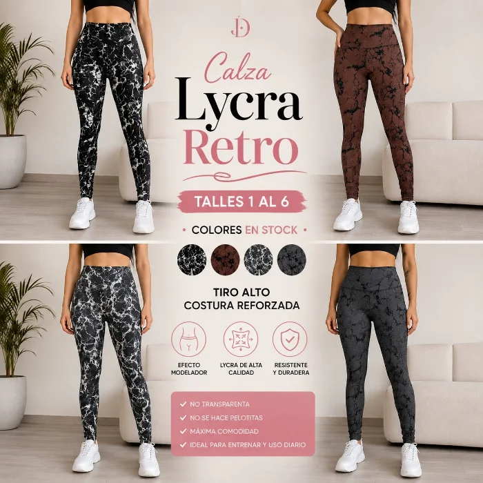 Calza Retro sin Friza