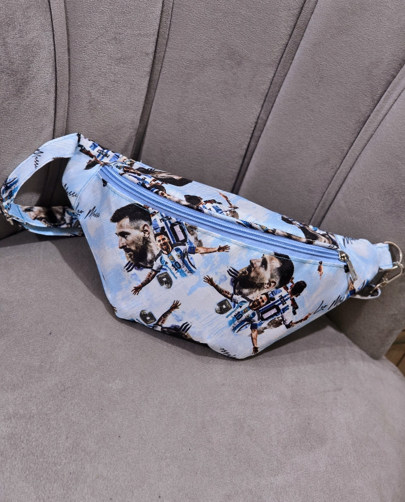 Riñoneras Nenas Nenes Infantiles Personajes Sublimada Urbana Tendencia Liviana Cómoda - Imagen 3