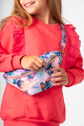 Riñonera Infantil Personajes Sublimada Cintura Niña Niño Moda Actual Cómoda