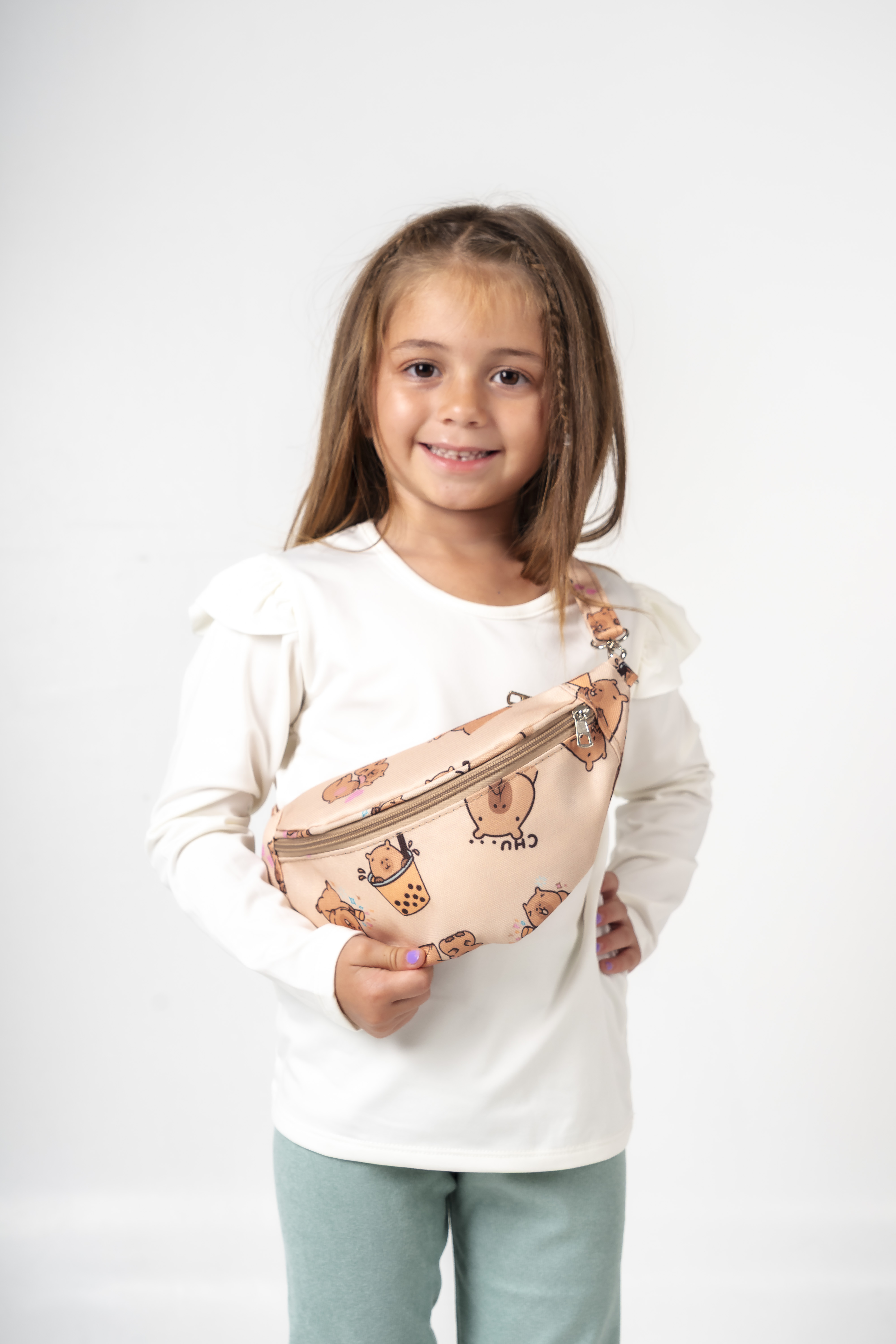 Riñonera Infantil Personajes Sublimada Cintura Niña Niño Moda Actual Cómoda - OBS03784%20-%20copia.jpg