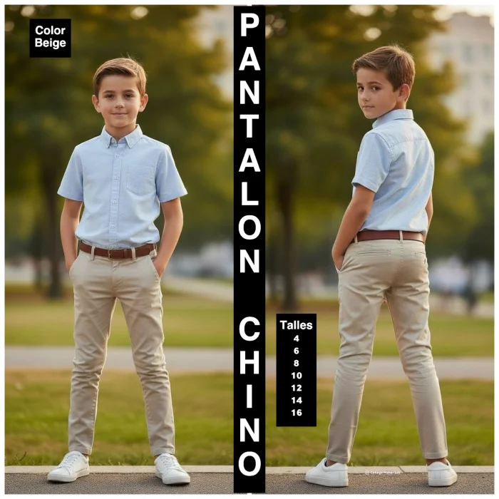 Pantalon Chino de Niño