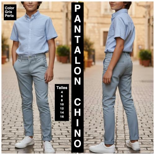 Pantalon Chino de Niño - Miniatura 4