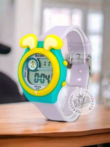 Reloj Digital Kawaii Perro con Luz Resistente al Agua