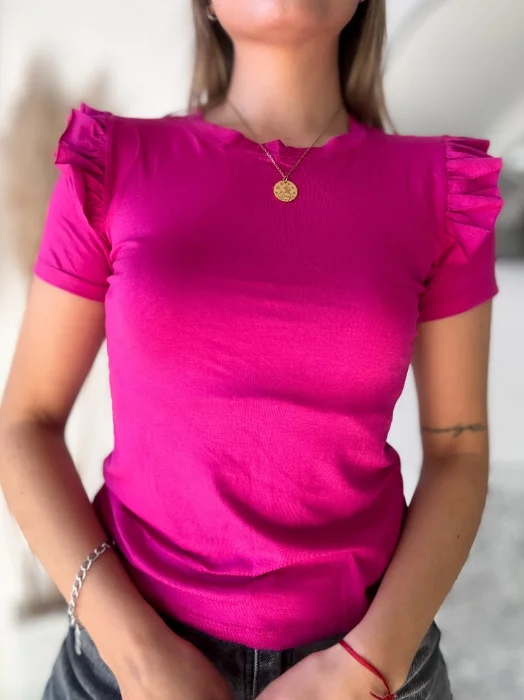 Remera Hombro Volado