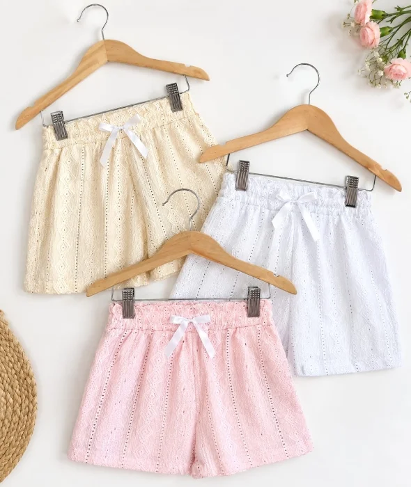 Short Broderi Brucela Elastizado