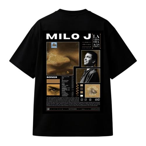 Remeras Oversize Milo J Airbag Algodón Peinado