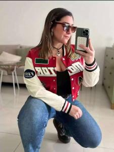 Campera Bomber Cuero Motomami Yd Original High Quality