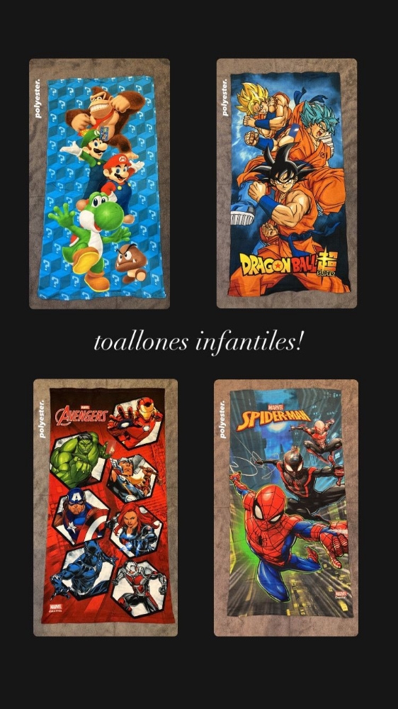 Toallones Infantiles de Microfibra - Imagen 2