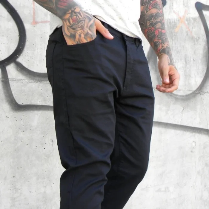 Pantalón Semi Recto/semi Chupin -jeans Elastizados