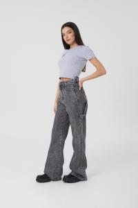 Jean Dama Carpintero Wideleg - Miniatura 2